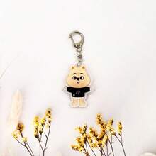 1 Piece, ,Spell Back Key Chain, Cartoon Photo Card, Bag Pendant, Cheng Xiao Lu Guangxia Cartoon Surrounding, Acrylic Key Chain Animation Surrounding, Party Gifts, Backpack Pendant.