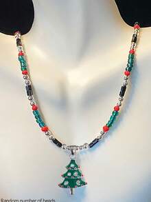 1pc Lovely Metal Acrylic Lace Resin Multi-Color Hollow Heart Star Butterfly Strawberry Beaded Pendant Necklace For Women, Suitable For Daily Outfit, Accessory, Party Wear - Multicolor - View 2