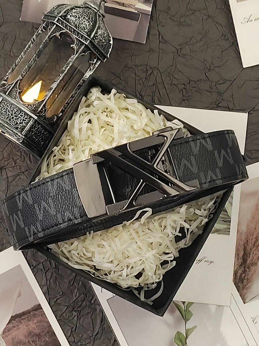 Hochwertige Ledergürtel für Herren, lässiger Business-Gürtel mit Automatikschnalle, geeignet für Sommer, Schule, Geschäft, Geschenk für Freund/Ehemann/Vater, Alltag, Mode, Teenager, Outdoor, Urlaub, Sport, Reise, Boho-Stil, Retro-Herbst, Herbst, Herbst-/Winteraccessoire für Halloween, geeignet für Teenager, Jugendliche, Herren, Lässig, Outdoor, Sport, Urlaub, Abschlussgeschenk, Geburtstag, Alltag