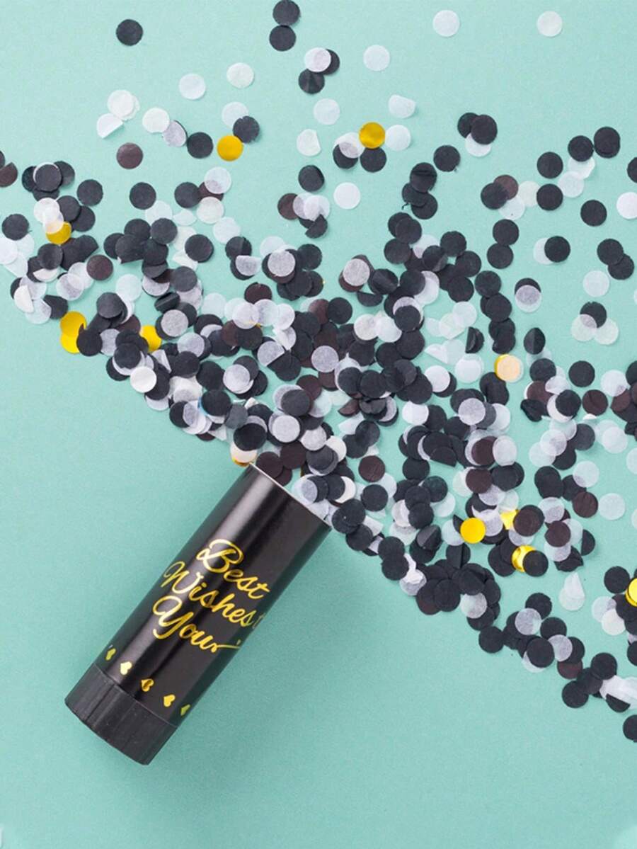 1/5/10 buc Confetti Poppers, Tuburi de flori cadou colorate cu răsucire manuală, Confetti pentru petrecere de absolvire, Petrecere de nuntă, Ziua Mamei, Decorațiuni de absolvire, Decorațiuni pentru dezvăluirea genului, Decorațiuni de ziua de naștere, Favoruri de petrecere, Decor cameră/Decor casă (Nu îndreptați tubul de lansare spre persoane sau obiecte)