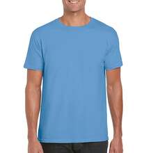 Gildan Mens Soft Style Ringspun T Shirt (Carolina Blue) - 100% Ringspun Cotton - (PC2882) - Baby Blue - View 1
