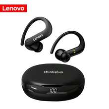 Lenovo 联想 Earbuds T50 蓝牙耳机无线耳机防水耳塞带麦克风运动跑步游戏 HiFi 耳麦降噪蓝牙 - 黑色 - 查看 6