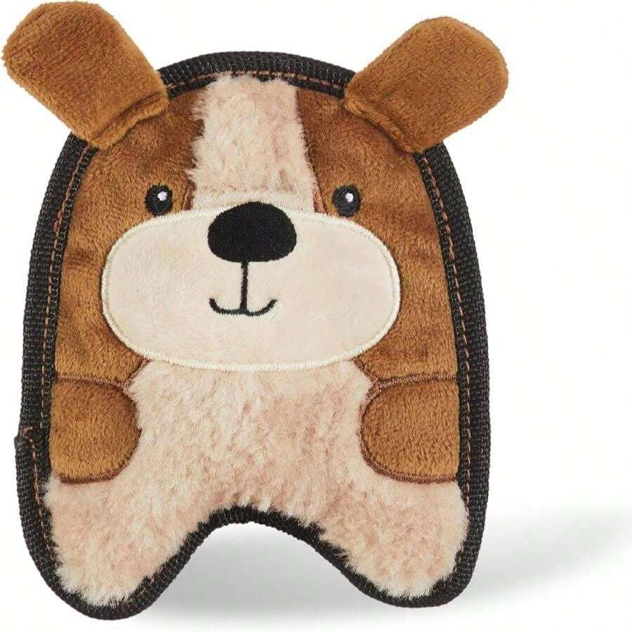 Outward Hound Durablez Minis Stuffing-Free Squeaky Plush Dog Toy For Puppies &Amp; Small Dogs - Interactive, Soft Yet Tough, No Mess, Jumbo Squeaker, Long-Lasting Play, Pig - MàuI - Xem 1