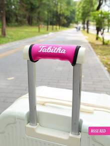 定制姓名行李查找器、个性化行李把手配件、行李牌、旅行/商务旅行助手、节日礼物、派对礼物 - 彩色 - 查看 2