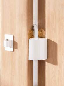 门铰链盖防夹装置、悬挂式硅胶防夹装置、悬挂式硅胶防夹装置、悬挂式橡胶楔形防夹装置和防撞止动器，防止婴儿意外开门，防止婴儿意外开门，防止婴儿意外开门 - 彩色 - 查看 2