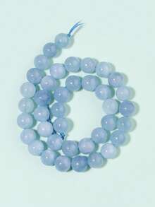 1 hebra de cuentas de piedras naturales Auratus, jade birmano, cristal de sandía, cuentas sueltas de piedras preciosas de curación de energía para hacer joyas, pulseras y collares DIY