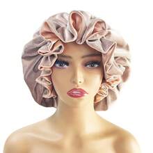 1 chiếc mũ len sợi polyester thường ngày, dùng hàng ngày, dùng được cho mọi mùa - nhung - Xem 12