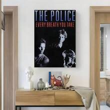 1PC 动漫摇滚乐队海报高清艺术装饰墙画，唯美家居装饰墙画，房间，酒吧，咖啡厅装饰画，艺术墙画图片，家居装饰，卧室装饰，家居装饰，海报非常适合房间装饰，无框 - 彩色 - 查看 9