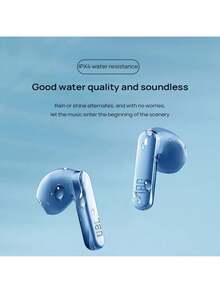 JBL Auriculares Bluetooth semi-intraaurales T280TWS X3 con cancelación de ruido inteligente, llamadas HD, certificación IPX: resistentes al agua, al sudor y a la lluvia, ideales para entrenar y para la oficina. Azul.