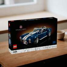 LEGO Lego 10357 Shelby Cobra Sports Car 427 S/C Icons Series Building Block Toy Gift