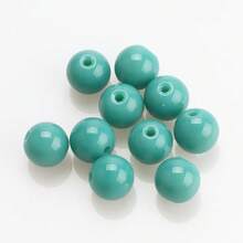 50颗8毫米彩色光滑玻璃珠，DIY材料，可用于制作手链、项链、鞋子、帽子、包包、钥匙扣、手机挂件等。 - 8mm光珠(50顆) - 查看 25