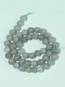 1 hebra de cuentas de piedras naturales Auratus, jade birmano, cristal de sandía, cuentas sueltas de piedras preciosas de curación de energía para hacer joyas, pulseras y collares DIY