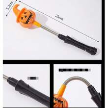 Halloween-Dekorationen im Windschädel-Dämonen-Windspiele - Rosa Kürbis - Übersicht 7