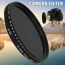 ND2 To ND400 Neutral Density Hard Coating   Variable ND Filter Adjustable