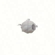 1 件 3D 旋转柱状蜡烛硅胶模具，几何波浪蜡烛模具适用于 DIY 抽象艺术肥皂树脂石膏家居装饰 - 白色 - 查看 12
