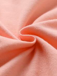 2pcs Set, Casual Elegant Sweet Cute Baby Girl Clothes, Soft Comfortable Infant Toddler Girl Outfit, Special Heart Decor Ruffle Trim Round Neck Long Sleeve Sweatshirt And Solid Color Elastic Waist Pants Set, Suitable For Daily, Vacation, Party, Outdoor - Multicolor - View 10