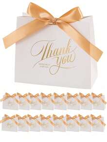 36 pièces (comprenant 18 sacs-cadeaux et 18 rubans papillon) / 24 pièces (comprenant 12 sacs-cadeaux et 12 rubans papillon) / 12 pièces (comprenant 6 sacs-cadeaux et 6 rubans papillon) 6 pièces (comprenant 3 sacs-cadeaux et 3 rubans papillon) Sacs-cadeaux de remerciement