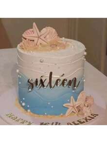 1pc Customized Name Graduation Cake Topper, Gold Wedding Cake Topper, Personalized Cake Topper, Retro Wedding Cake Topper, Customized "Mr. & Mrs." Cake Topper, Anniversary Cake Topper