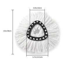 O-Cedar Compatible Spin Mop And Bucket Replacement Set - Adjustable 30 To 58 Inch Handle With 4 Refill Heads, Complete Mop System For Deep Cleaning Floors - Đỏ - Xem 9