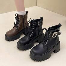 Women Ankle Boots & Booties - Brown - View 5