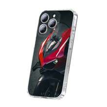 Custodia per telefono MOTO Bike D-Ducati per iPhone 17, 16, 15, 14, 13, 12, 11 Plus, Pro, Max, Plus, E, SE4, Mini, cover trasparente, custodia per iPhone 17, custodia per iPhone 17 Pro, custodia per iPhone 17 Pro Max - Z3 - Visualizzare 3