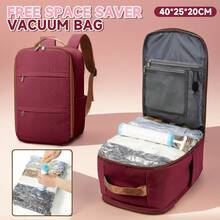 Myco 瑞安航空登机箱，飞机背包，40x20x25厘米单肩包，轻便女士旅行背包，2025新款极简设计，适合中学生、旅行、徒步、装笔记本电脑，尼龙材质，男士返校礼物 - 彩色 - 查看 16