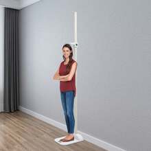 Rainaut Height Measuring Rod, Free-Standing Height Measuring Tool, Height Measuring Tool For Office/Home/Adults/Kids - White - View 3