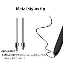 1 Stück/2 Stück Metallspitze für Tab S6 S7 S8 S9 Serie SPen Spitze Galaxy Note20 Note10 Stylus Spitze S22 S23 S24 Ultra Ersatz Nib