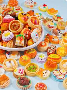 Juego de 48 piezas: 24 imanes divertidos para refrigerador + 24 accesorios. Pegatinas decorativas. Calcomanías 3D. Pegatinas creativas. Pegatinas de alimentos realistas. Decoraciones de alimentos surtidos. Calcomanías creativas para la cocina, el hogar y la pizarra blanca - Diseños divertidos y realistas.