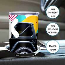 1pc 20 Oz Stainless Cup|The Quack Duck Journey|Available In Multiple Sizes For Different Needs|Tumbler|Enjoying Hot Cocoa On A Chilly Winter Walk|Hot And Cold|The Quack Duck Journey