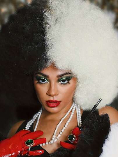 Afro Wigs For Women Halloween Short Curly Afro Kinky Wig 70s Bouncy Huge Fluffy Puff Wigs Premium Synthetic For Cosplay And Daily