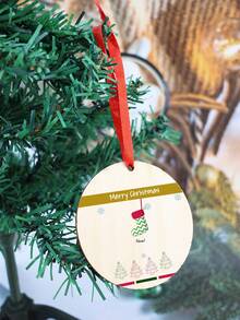 Custom Christmas Ornament,Personalized Family Christmas2026 Ornament,Customizable Text Christmas Tree Decorations,Home Decor, Back To School - Style a - View 2