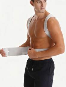 2025 New 1-Piece Adjustable Shoulder Strap Unisex Back Support, Fully Adjustable For Comfort & Breathability, Enhances Body Confidence, Lightweight & Flexible For Daily Wear, Office, Workout, Fitness, Waist Trainer