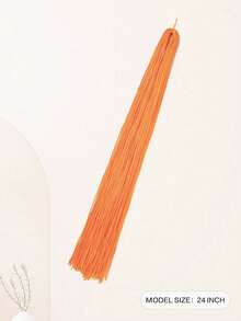 Long Micro 3X Pre-Looped Synthetic ZIZI Braids 24 30 Inch Thin Small Box Braid Crochet Twisted Hair Synthetic Braids Hair Extension For Women Girls Fashion Party Cosplay Hallowmas Christmas New Year - Multicolor - View 27