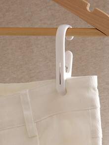 10 pièces Crochets de rangement multifonctions pour cuisine et salle de bain, pinces à rideaux avec crochets de suspension