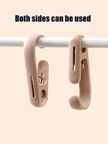 10 pièces Crochets de rangement multifonctions pour cuisine et salle de bain, pinces à rideaux avec crochets de suspension
