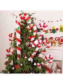 1pc/Set Inflatable Walker And Cane, Outdoor Game Accessory, Retirement Party Decor And Elderly Gift