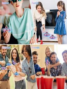 1pc Induction Levitation Smart Spinning Flashing UFO Toy, 2 Play Modes - Fly & Rotate On Desktop, Cool Lights, Indoor/Outdoor Fun, Educational Toy Gift For Boys Girls 3-9 Years Old (Plastic Shell) - Multicolor - View 6