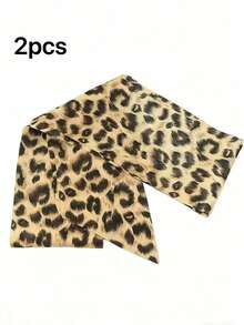 极简性感风性感豹纹波点丝巾新款所有时尚小众高级感可当腰带ins夏季，学校秋季，秋季，万圣节