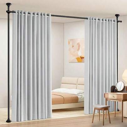 Room Dider Curtain  No Drilling Partition Room Diders  Room Ation410ft  2870inc(W) Adustable Floor To Ceiling Portable Room Dider  Partitions Ce