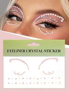 1pc Pink Butterfly Artificial Gemstone Self-Adhesive,,Body Jewelry Gem Sticker Gift For Women , Valentine's Day Gem Sticker,Self-Adhesive Accessory Stickers, Durable Waterproof,Rave Accessories,Rhinestones,Halloween Decoration Props,Festival Accessoriesce,Body Gems,Concert Accessories,Body Glitter, Y2k ,Cosplay,Dress Up Accessories For Parties And Masquerade Parties,DIY Face/Body/Nail Decals - Multicolor - View 1