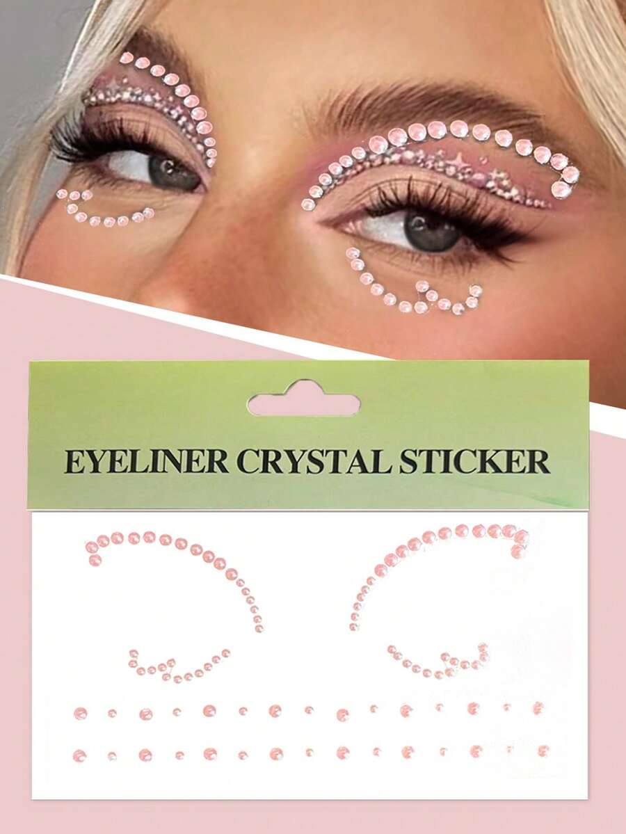 1pc Pink Butterfly Artificial Gemstone Self-Adhesive,,Body Jewelry Gem Sticker Gift For Women , Valentine's Day Gem Sticker,Self-Adhesive Accessory Stickers, Durable Waterproof,Rave Accessories,Rhinestones,Halloween Decoration Props,Festival Accessoriesce,Body Gems,Concert Accessories,Body Glitter, Y2k ,Cosplay,Dress Up Accessories For Parties And Masquerade Parties,DIY Face/Body/Nail Decals - Multicolor - View 1