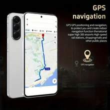 W&O 2025 New Android Smartphone, Mobile Phone - 6.7-Inch FHD+ Display, 12GB + 512GB Storage, 12MP + 50MP Cameras, Face ID, 5000mAh Battery, Dual SIM Cards, Stylus, Unlocked Phone, Comes With Headphones, Protective Case, Type-C Data Cable, Screen Protector, Ideal Christmas And Birthday Gift - 黑色 - 查看 3