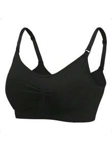 2 Pieces/Pack Breathable Seamless Bra Tops Sexy Strapless Adjustable Strapless Wireless Bust Lifter Bras - 彩色 - 查看 4