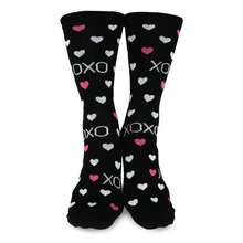 Valentine's Day Crew Socks 3-Pair Pack - Women's & Men's Love Socks - Heart Patterned Casual & Dress Socks - CottonGift Socks - 如圖694 - 查看 5