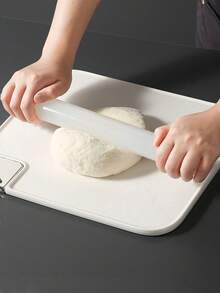 1 pieza Rodillo multiusos de PP, rodillo de masa antiadherente para pastelería, masa de empanadillas, hornear, uso comercial y doméstico