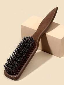 Professional Boar Bristle Slick Back Hair Brush For Sleek Ponytail & Smooth Bun, Baby Hair & Flyaways Edge Control, Backcombing & Teasing Brush With Wide Rat Tail For Sectioning & Parting ,Perfect Christmas & Valentine's Day Gift,Hair Brush,Slick Back Brush,Styling Brush,Curly Hair Brush,Edge Brush,Hair Comb,Brush Hair,Hair Brush Set,Comb Hair,Comb For Curls,Detangling Brush,Hair Brush For Women,Hair,Travel,Hair Products,Hair Tools,Hair Stuff,Barber,Barber Accessories,Barbershop,Hairdressing Equipment