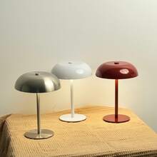 Kexinlighting 1pc Simple Nordic Modern Adjustable Touch Lamp, 3 Brightness Levels, Bedside Night Light, Portable Atmosphere Lamp, Monochrome Finish, Touch LED Lamp With 1800mAh Rechargeable Battery, USB Charging Lamp, Creative Minimalist Design Lamp, Ideal Lamp For Bedroom Nightstand, Decoration For Bedroom/Living Room/Dining Room/Cafe, Valentine's Day Gift - one-size - View 7