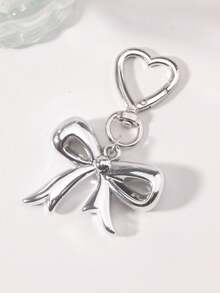 1 Stück modische luxuriöse große Schleife 3D Tasche, Handykette, Auto-Schlüsselanhänger Weihnachtsgeschenk