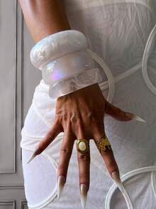 ﻿ 3Pcs Luxury Cuff Bracelets,Gold Bangles,Wide Bangles, Chunky Bracelet, Bracelet Set, Wide Bracelet, Bracelet For Women, Large Bracelet,Elegant And Unique Bangle Style